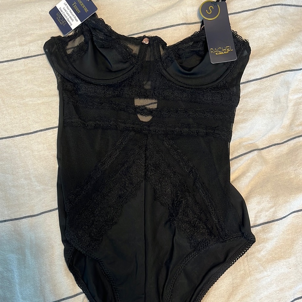 NWT Rachel Zoe Underwire Teddy - Small